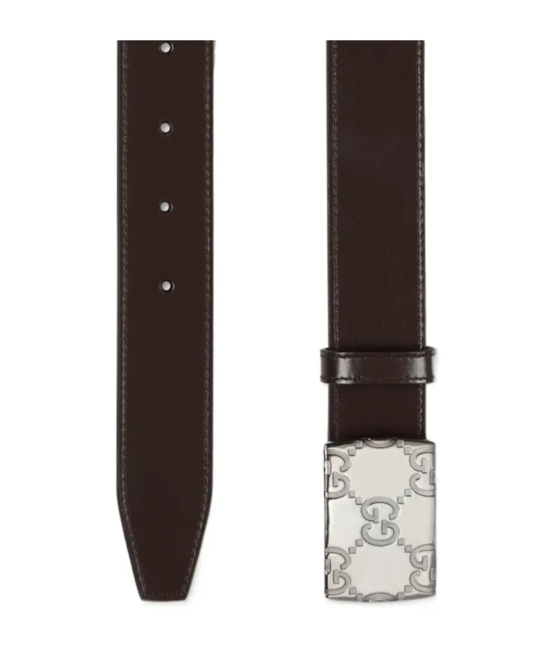 Belt With Rectangular Buckle