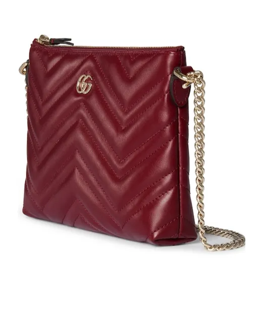 Gg Marmont Pochette With Chain