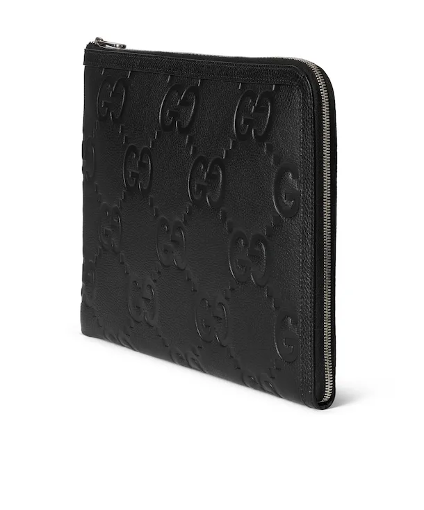 Jumbo Gg Zipped Pouch