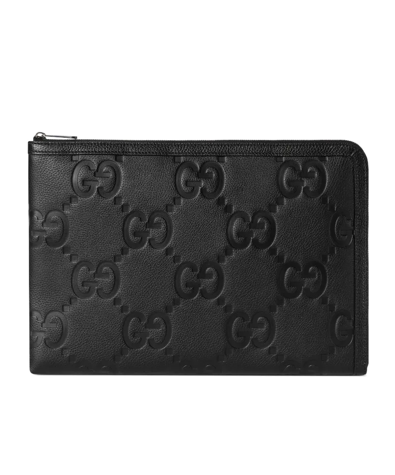 Jumbo Gg Zipped Pouch