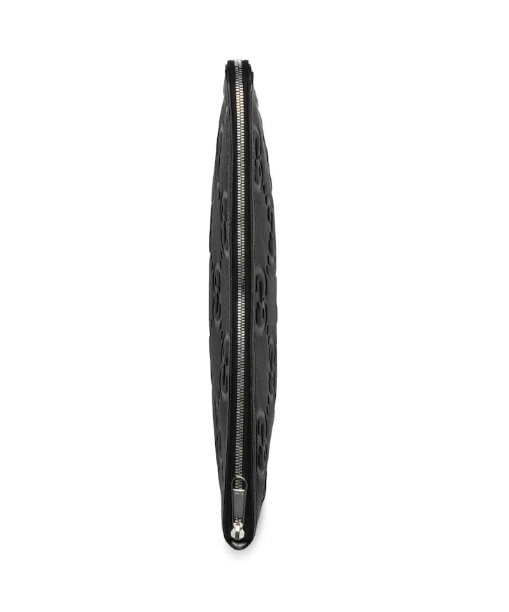 Jumbo Gg Zipped Pouch
