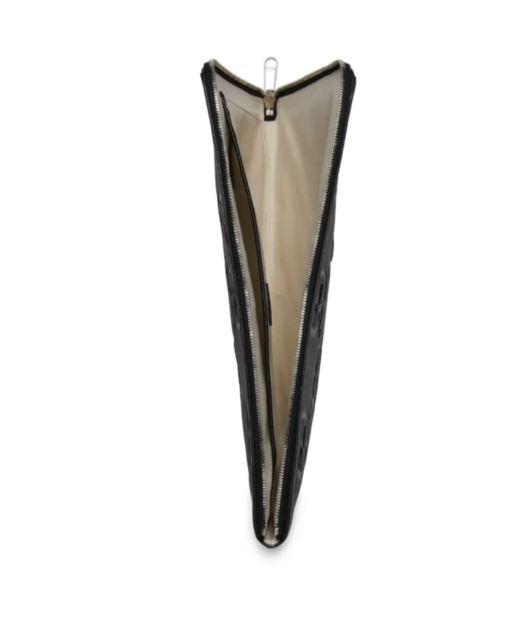 Jumbo Gg Zipped Pouch