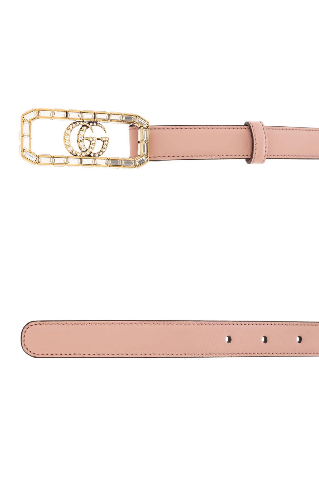 Double G Logo-Buckle Belt