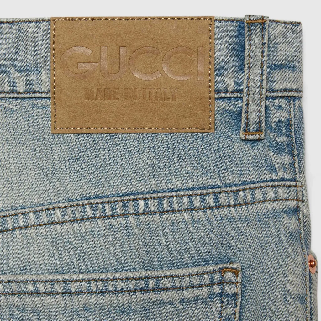 Gg Turn-Up Jeans