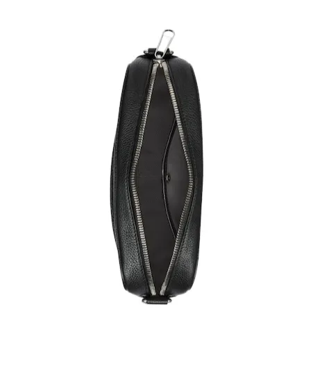 Mini Logo-Appliqué Leather Shoulder Bag