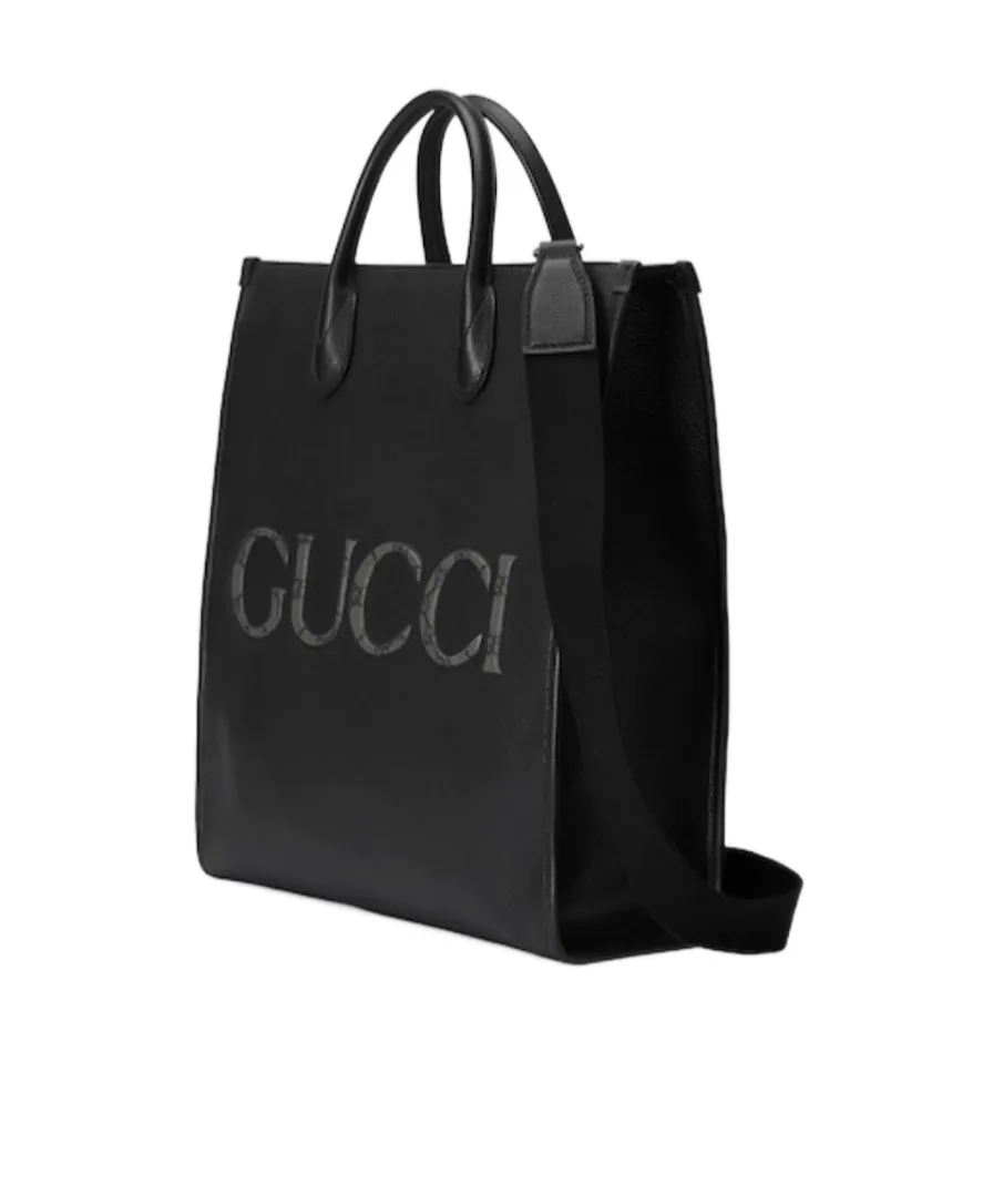Gg Embossed Medium Tote Bag