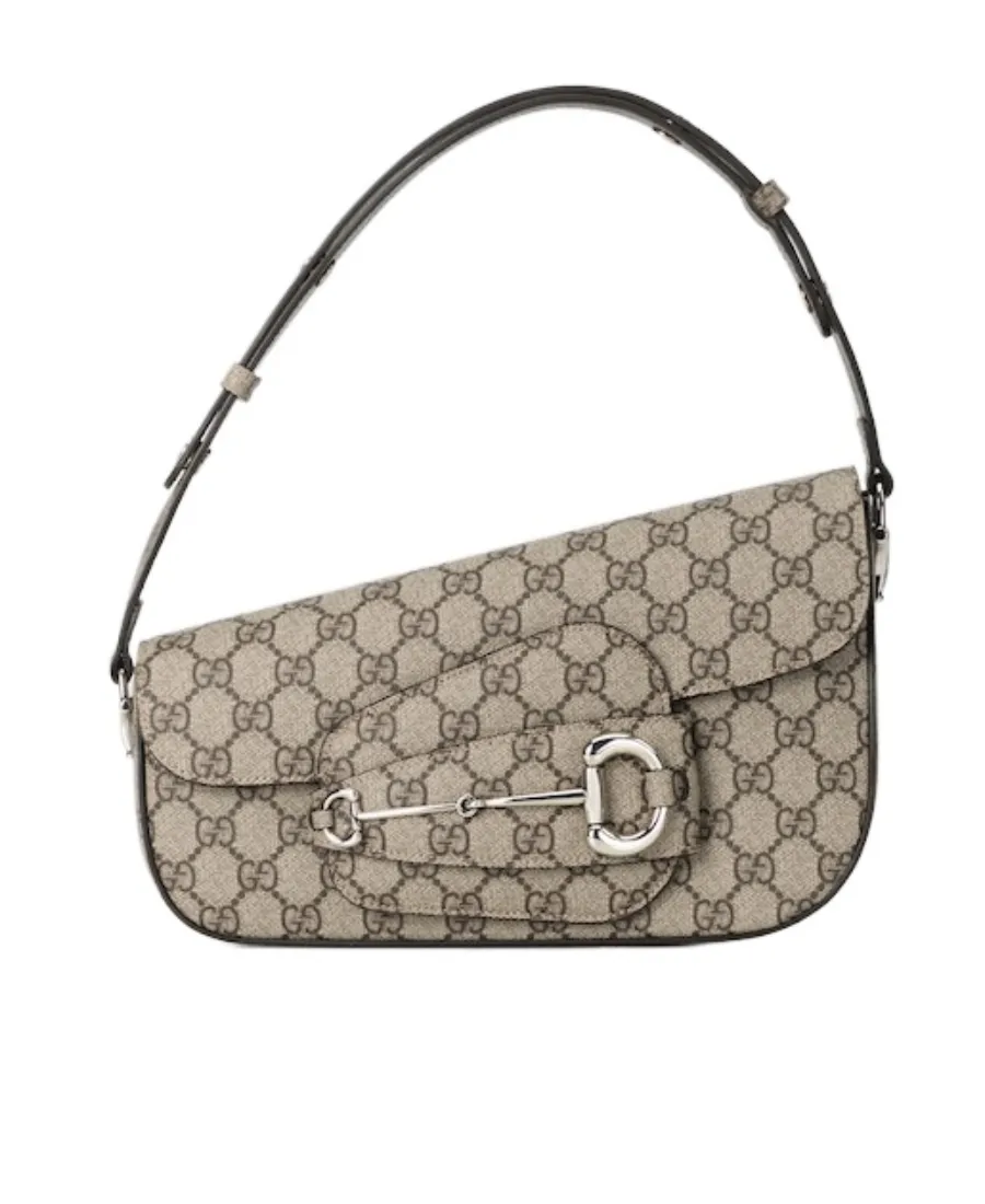 Horsebit 1955 Monogrammed Small Shoulder Bag
