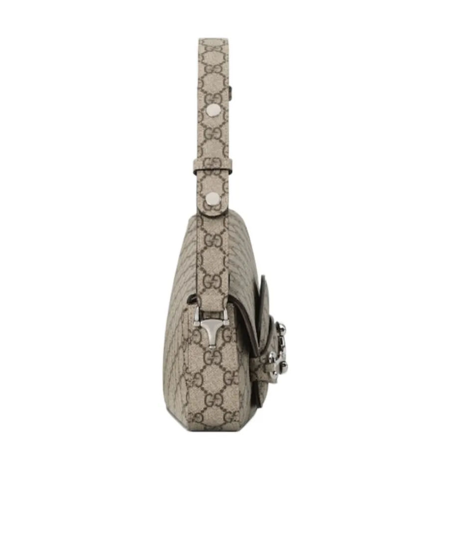 Horsebit 1955 Monogrammed Small Shoulder Bag