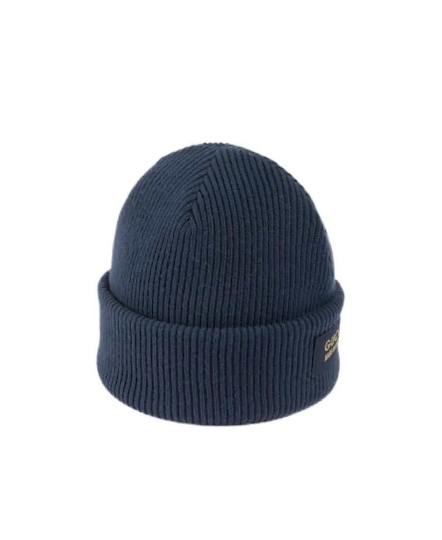 Logo-Patch Wool Beanie