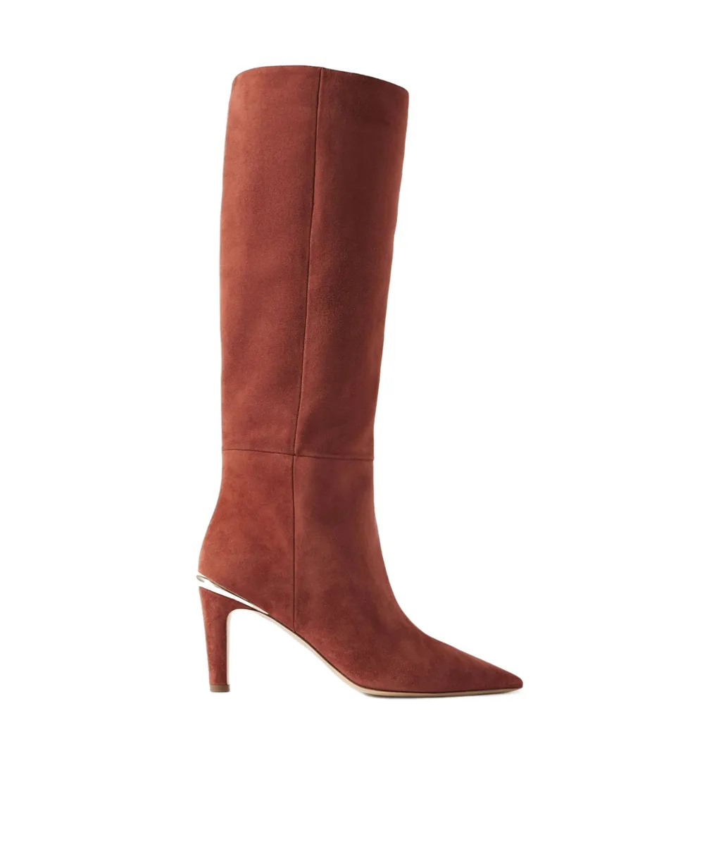 Aura Suede Knee Boots
