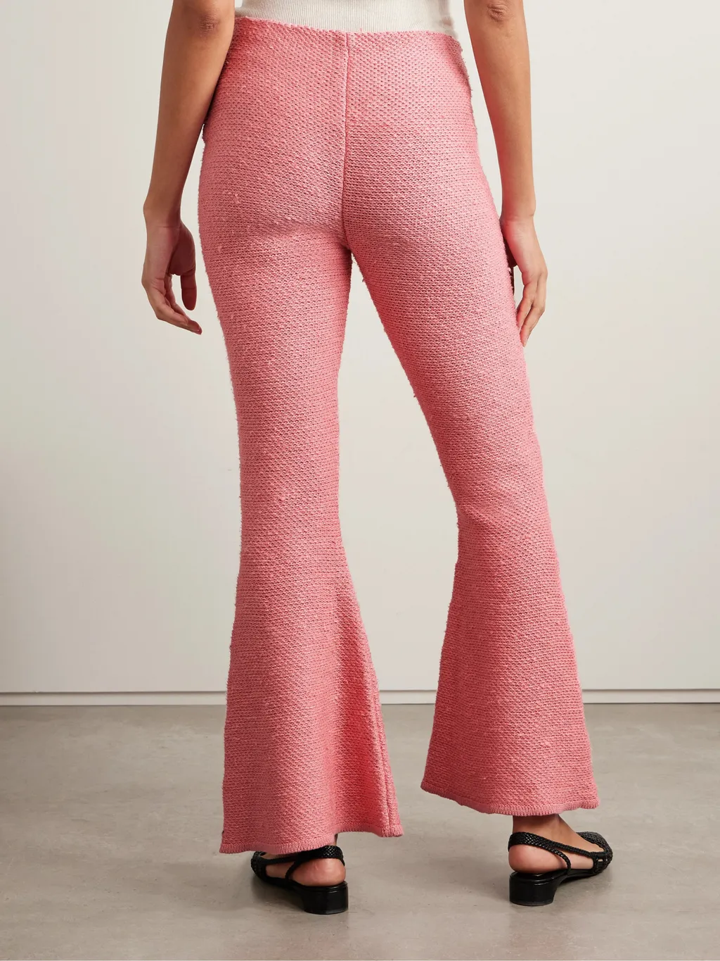 Knitted Flared Pants