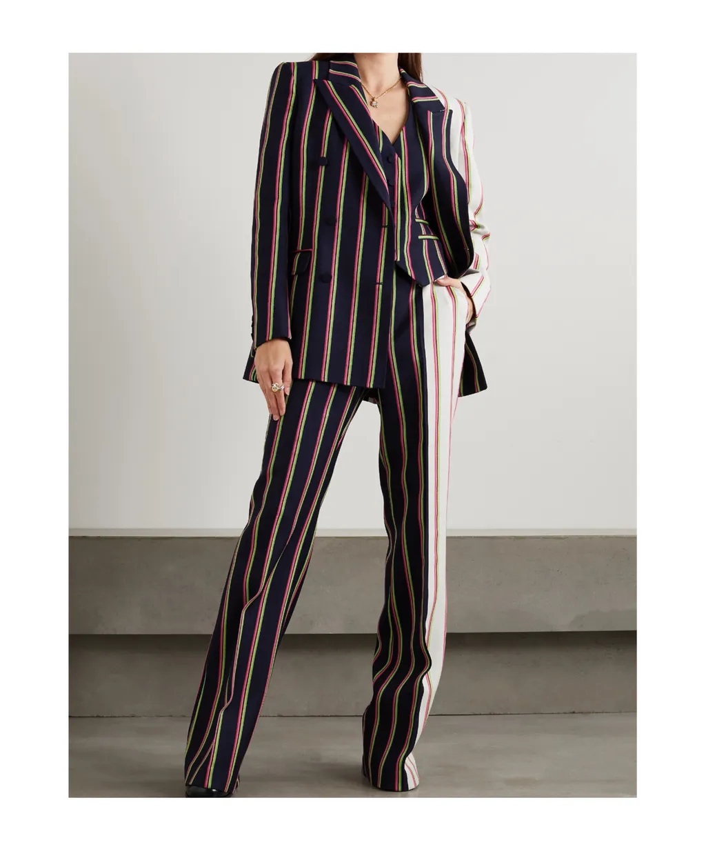 Double-Breasted Suit Jacket