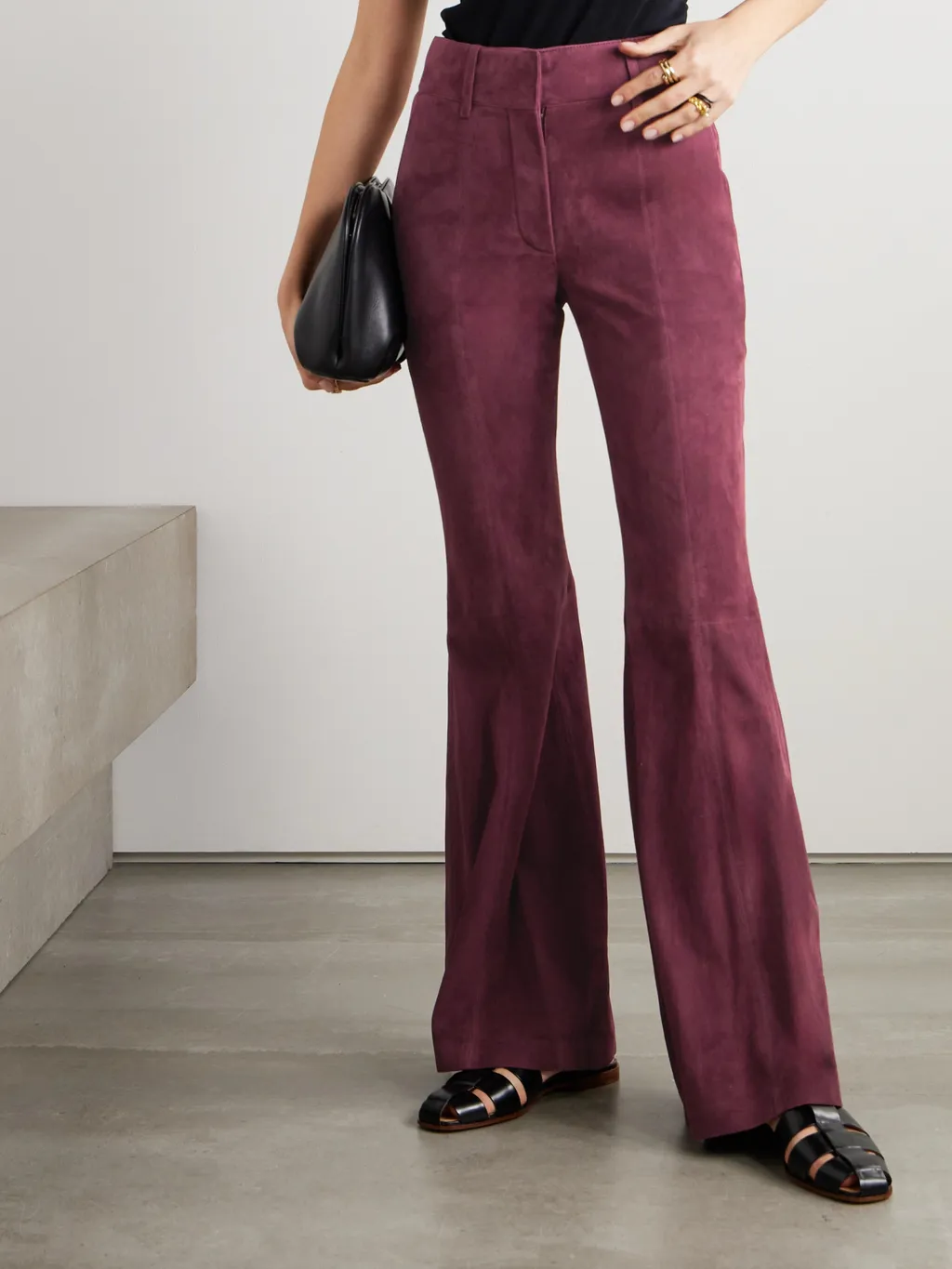 High Waist Bell Bottom Pants