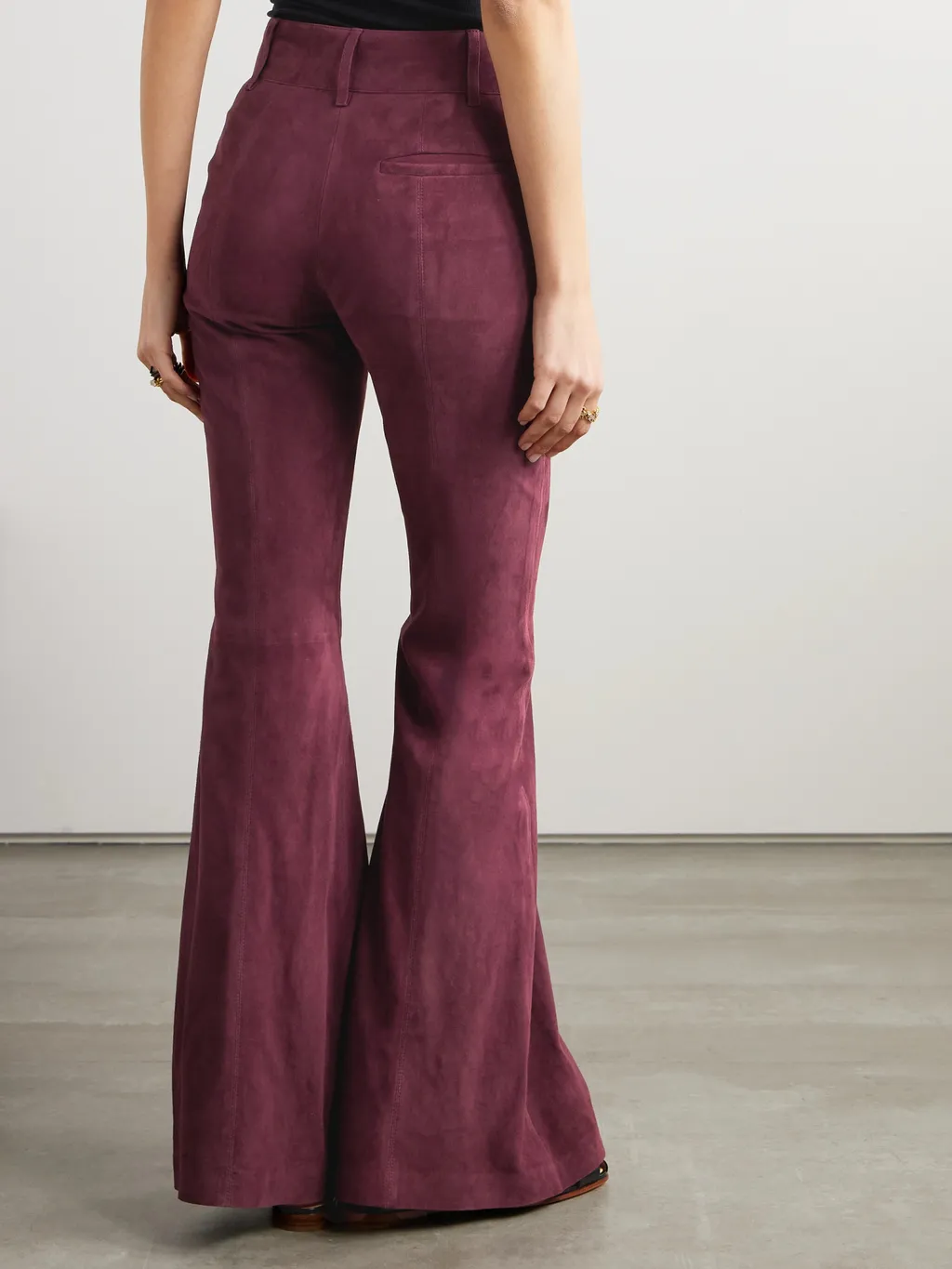 High Waist Bell Bottom Pants
