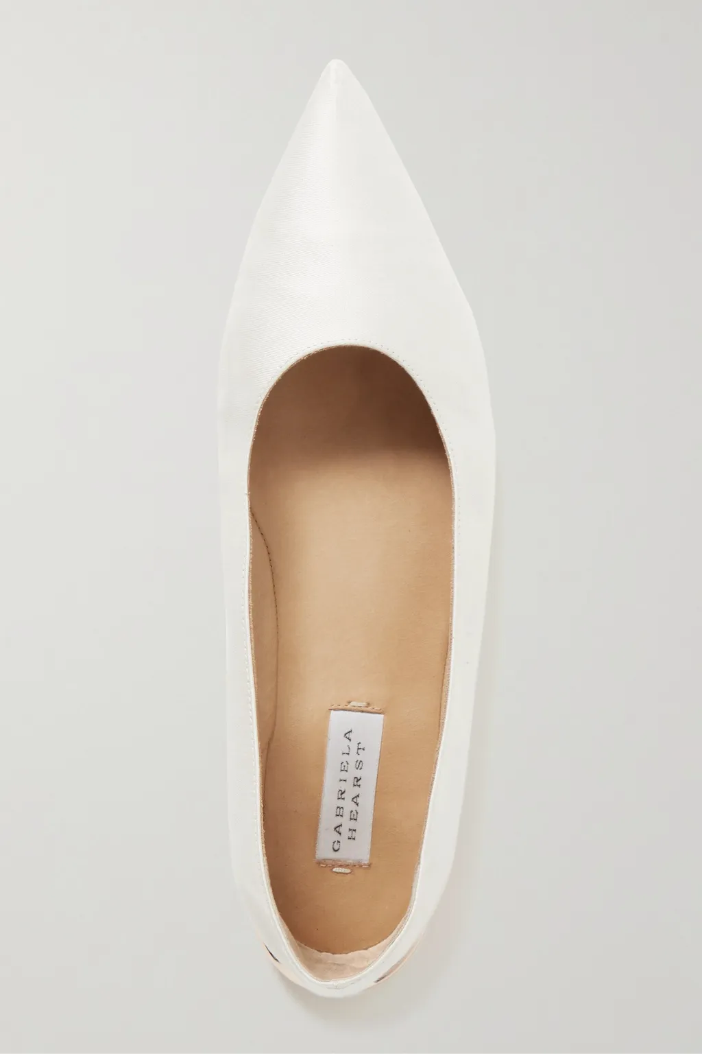 Pointed-Toe Ballet Flats