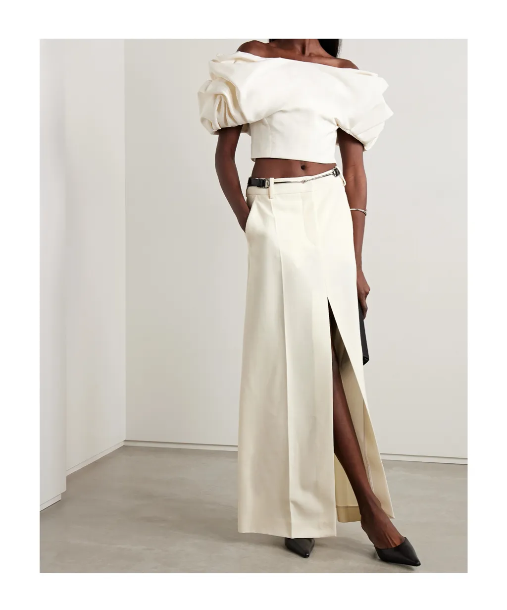 Off-Shoulder Crop Top