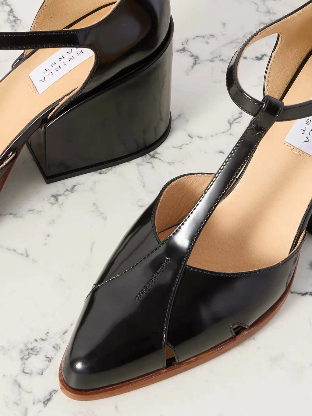 Chunky High Heel Pumps