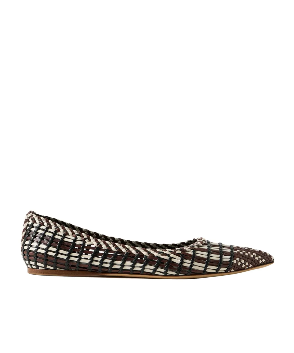 Milos Woven Ballet Flats