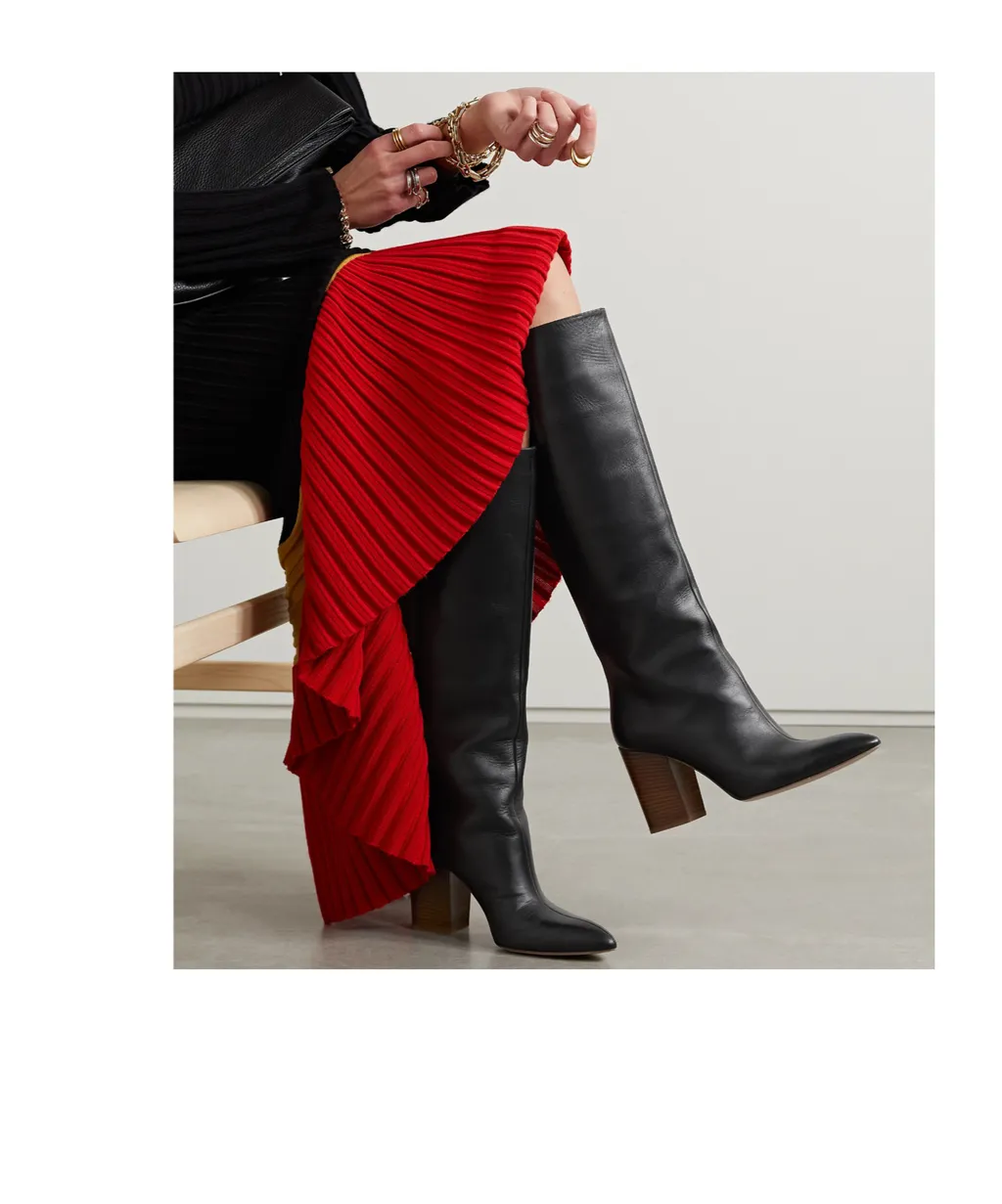 Chunky Heeled Boots