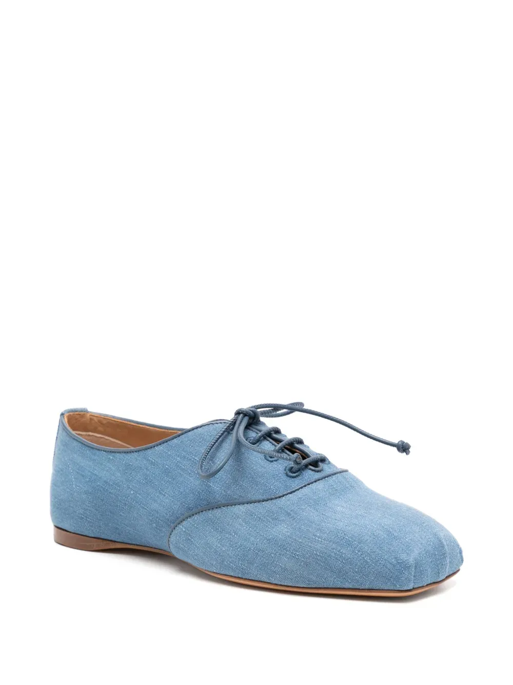 Lace-Up Flats