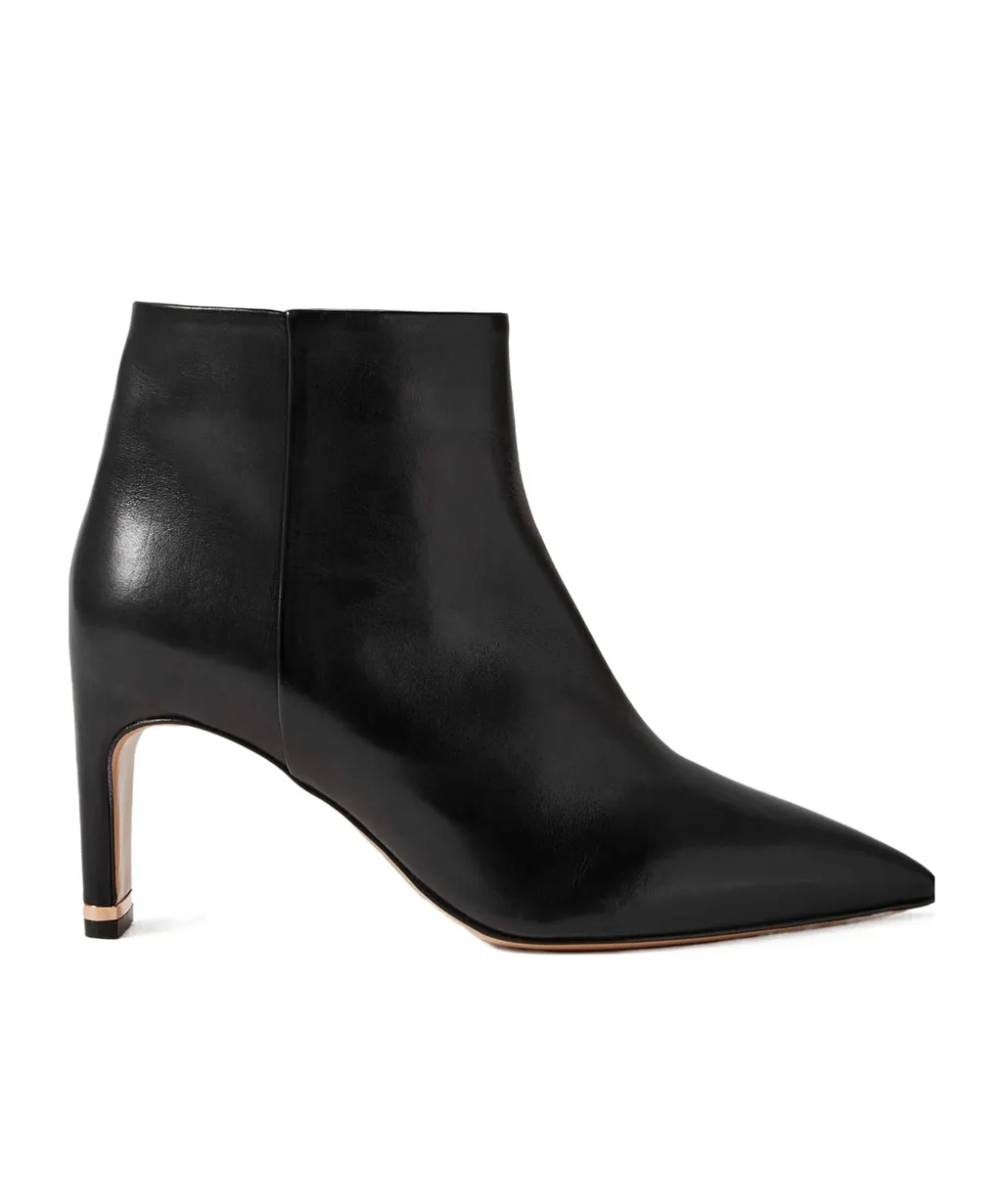 Sanson Leather Ankle Boots