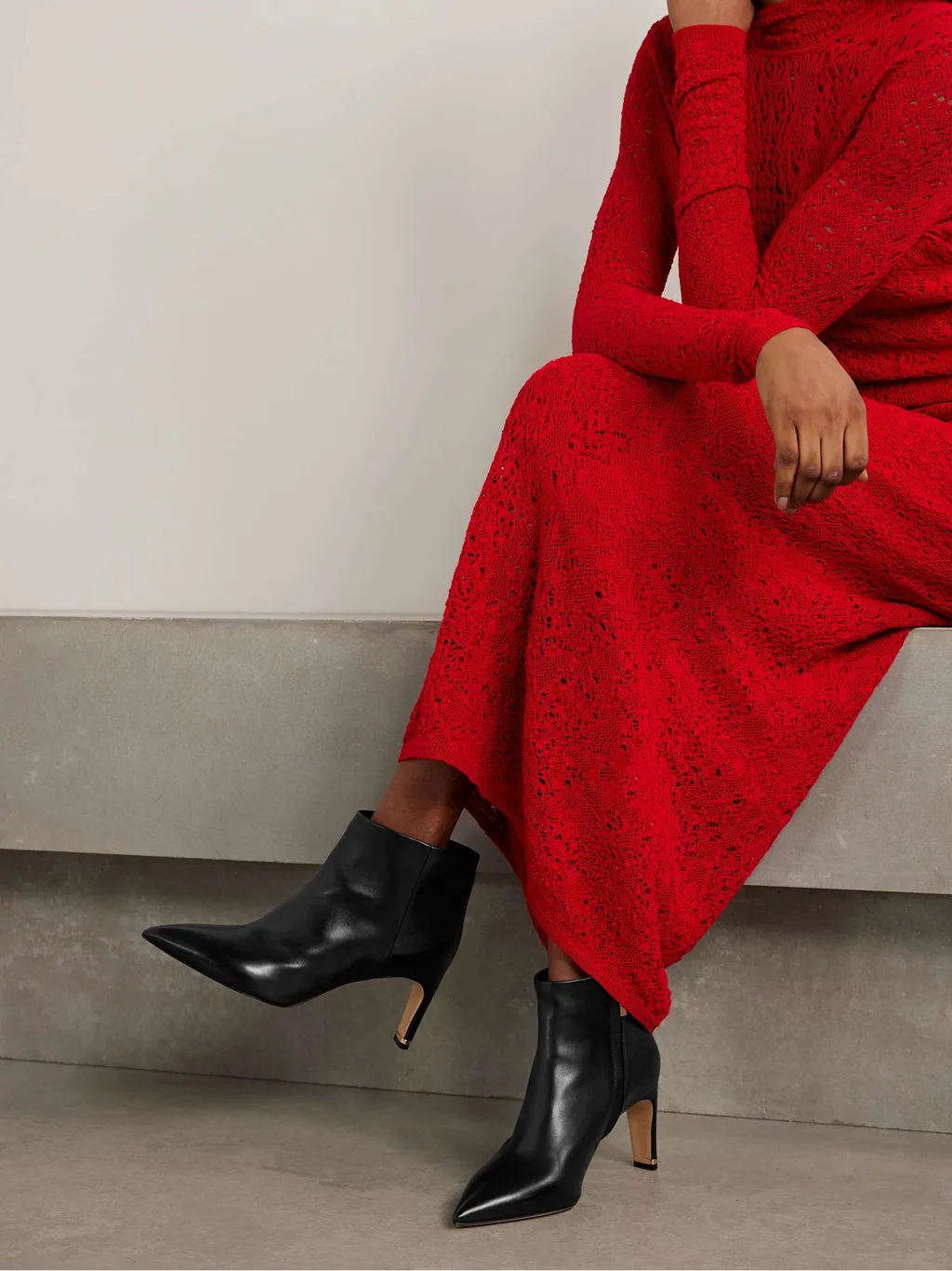 Sanson Leather Ankle Boots