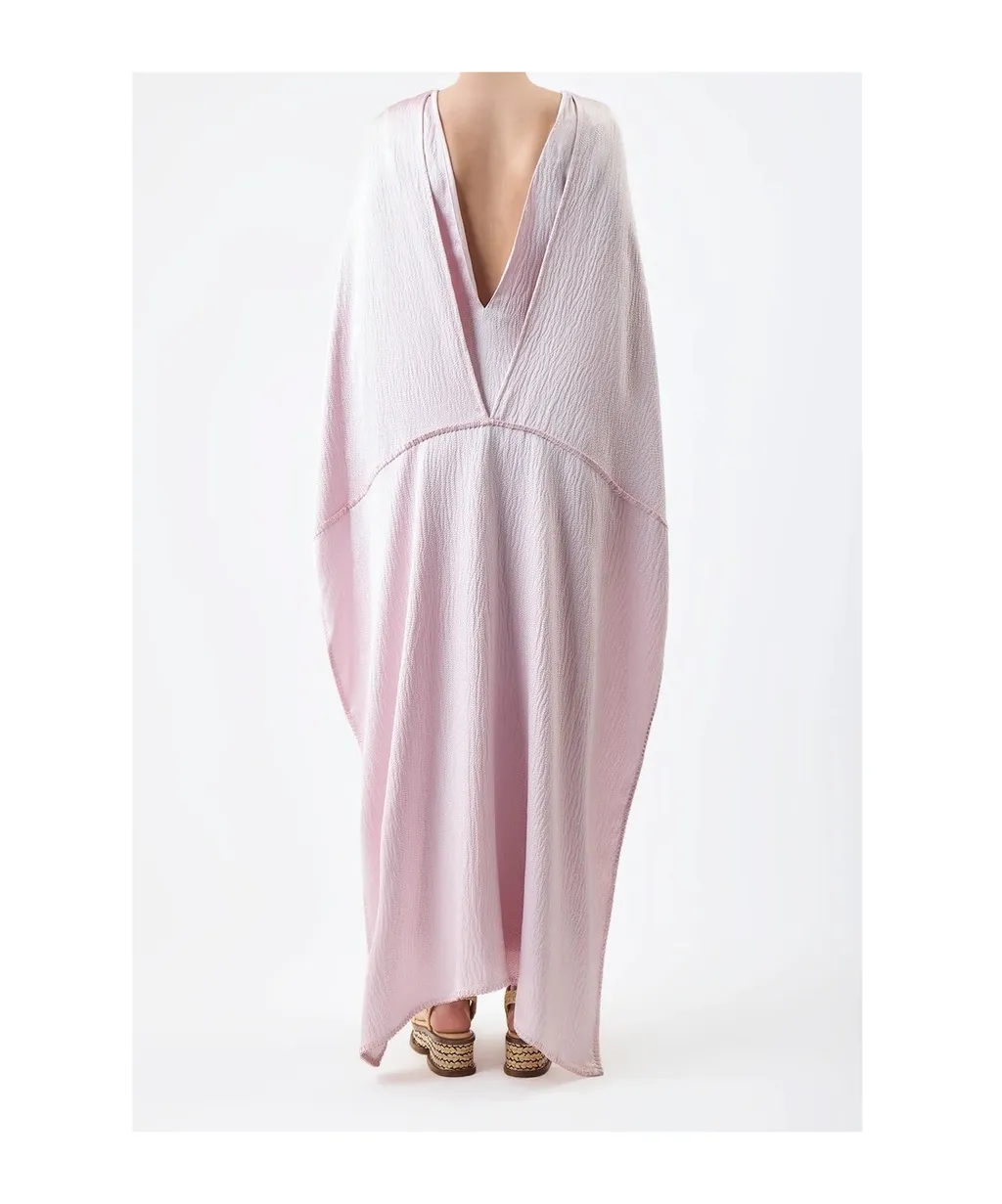 Hunter Silk-Crepon Maxi Dress