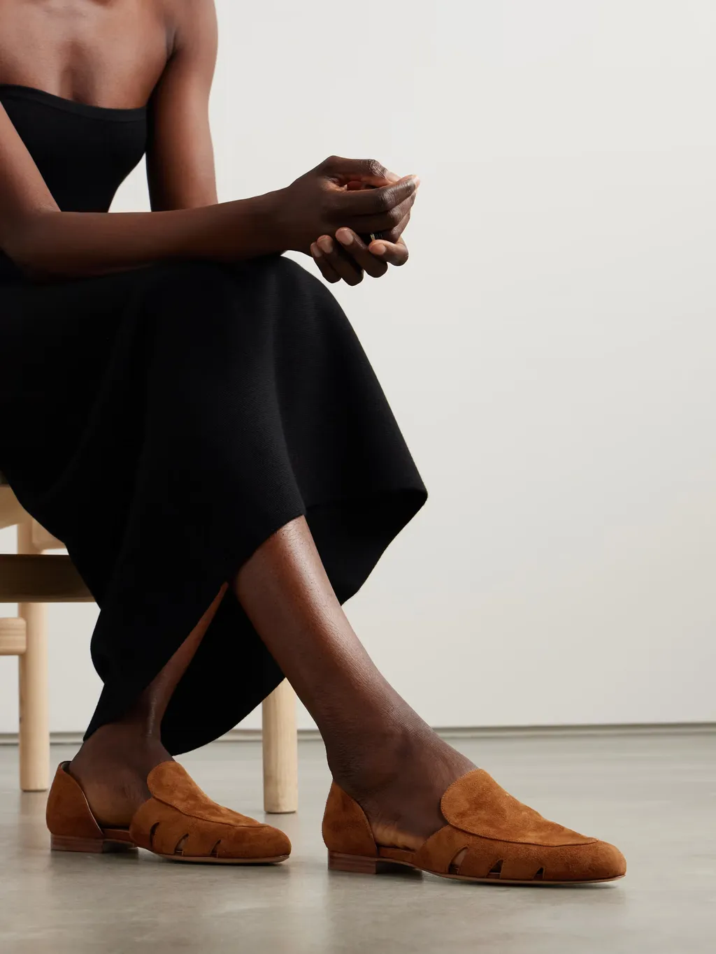 Rory Openwork Flat Shoes