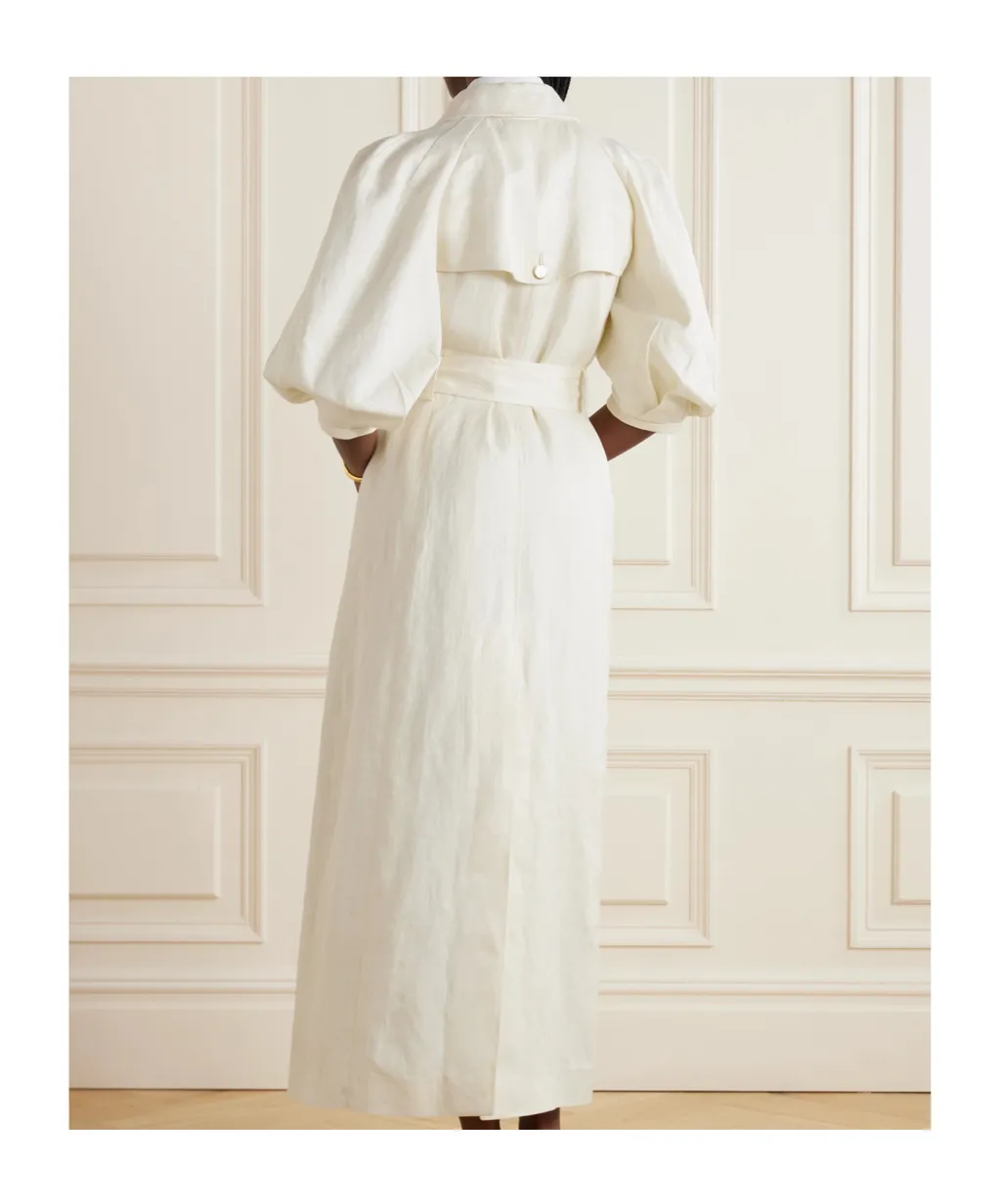 Double-Breasted Trench Coat