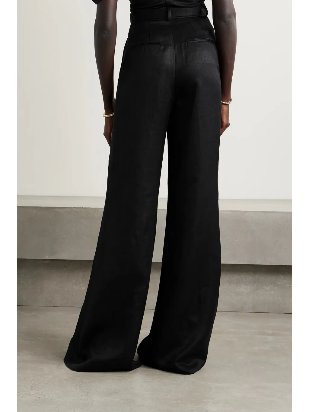 Casual Pants With Belt Loops