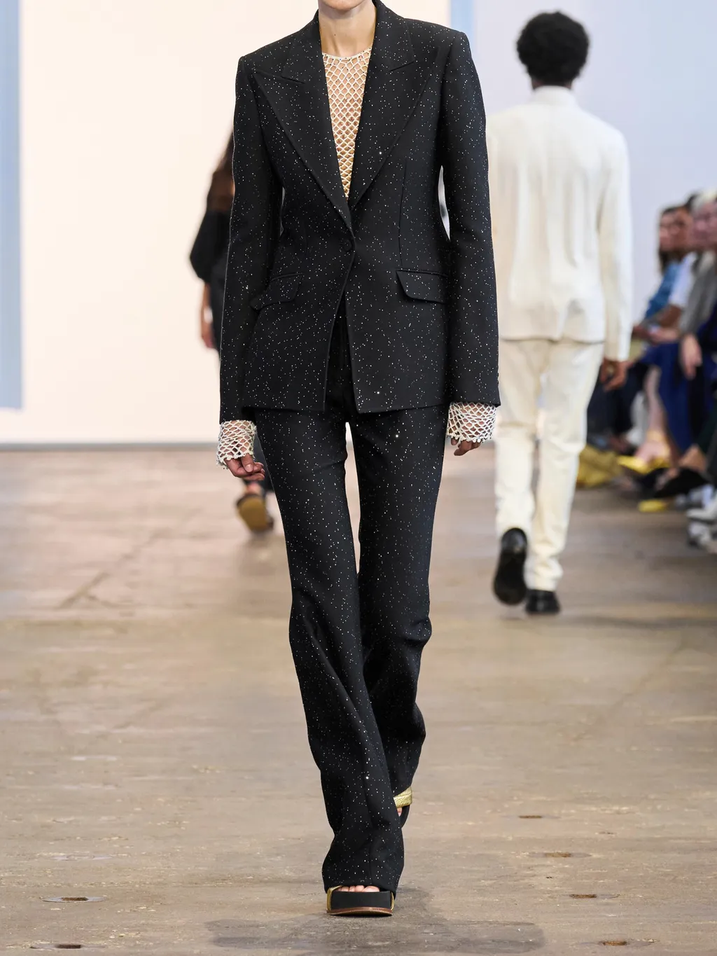 High-Waisted Casual Pants