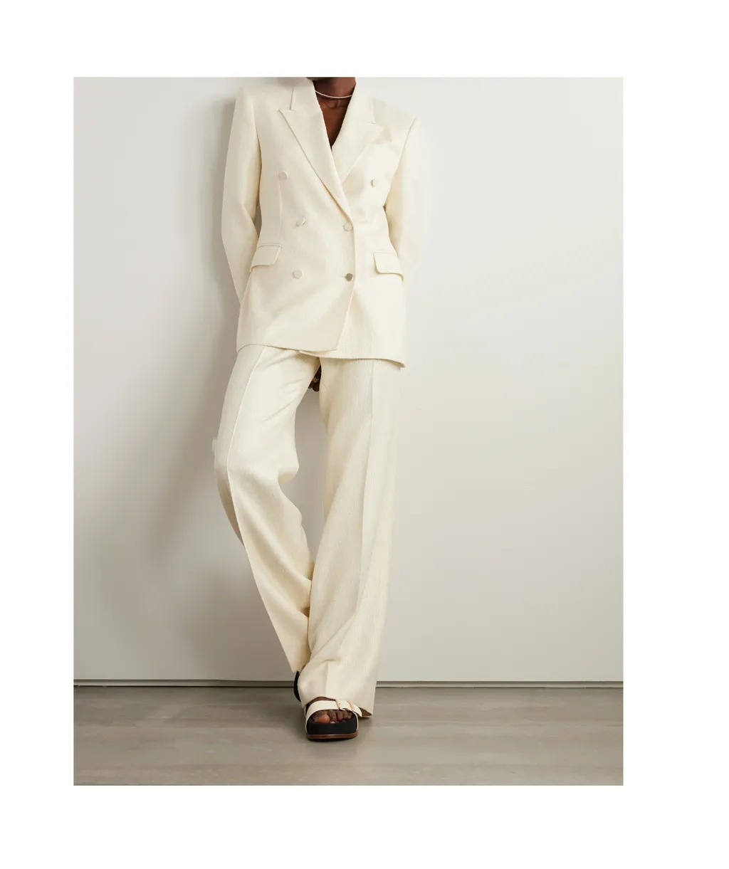 Long-Sleeved Suit Jacket