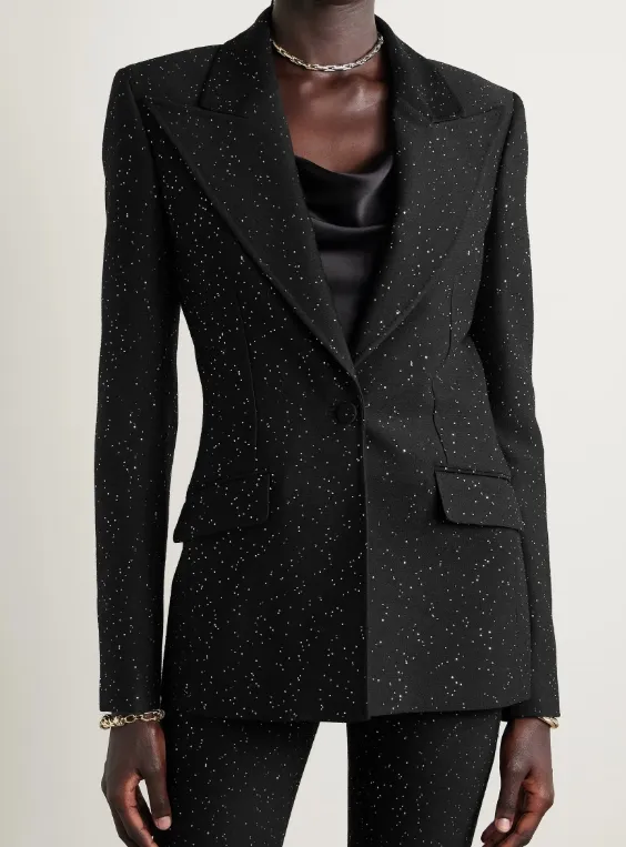 Long-Sleeved Suit Jacket