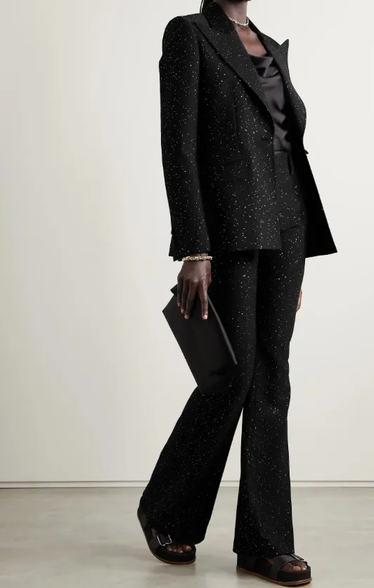 Long-Sleeved Suit Jacket