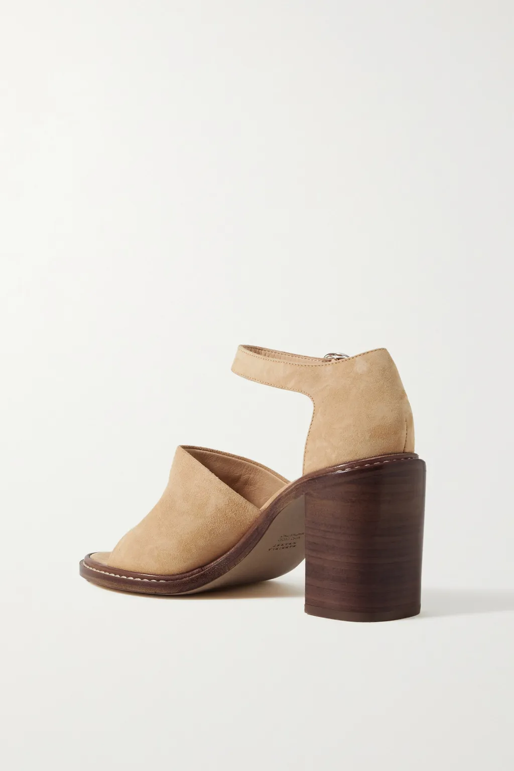 Round-Toe High-Heeled Sandals