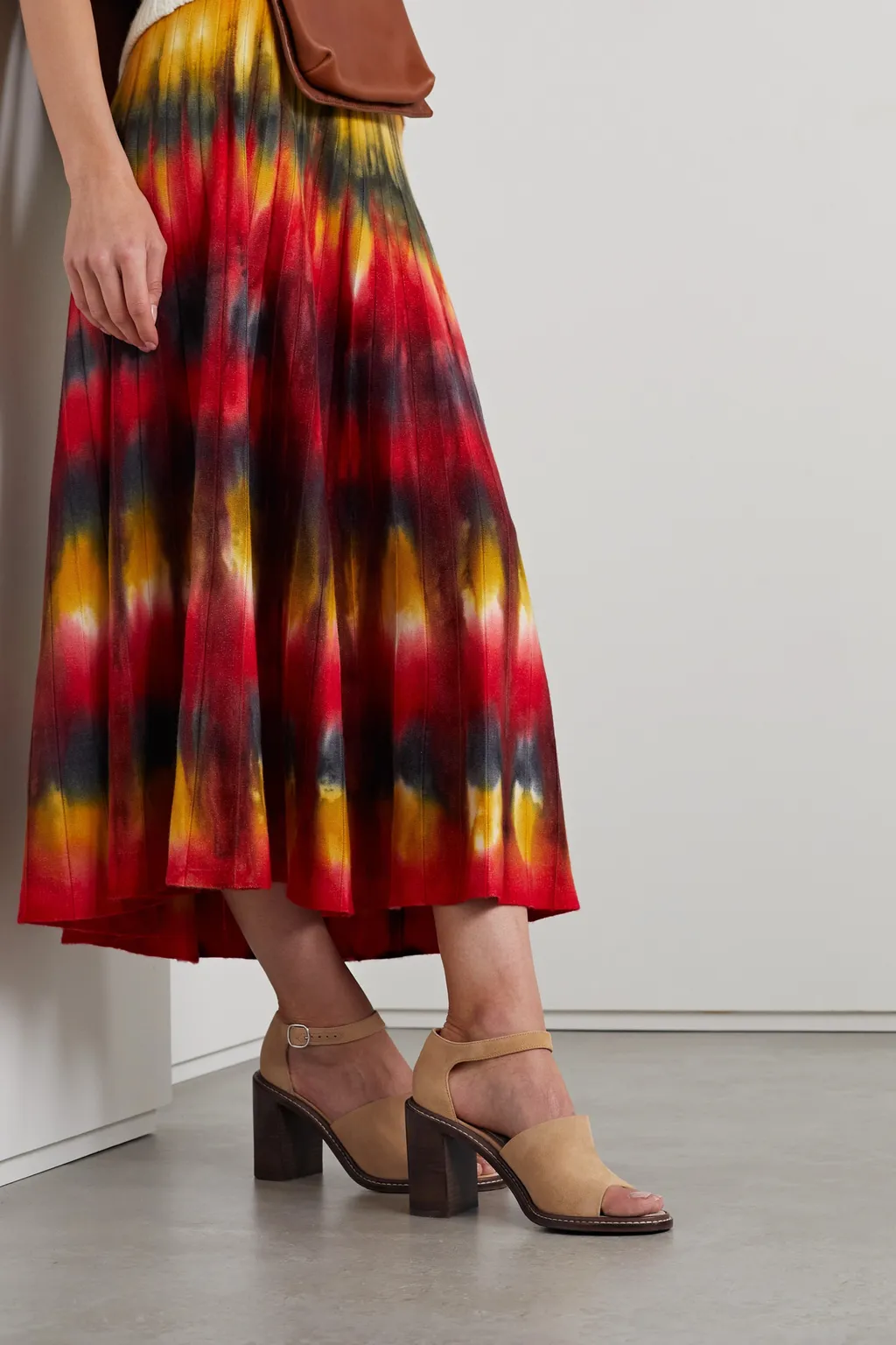 Round-Toe High-Heeled Sandals