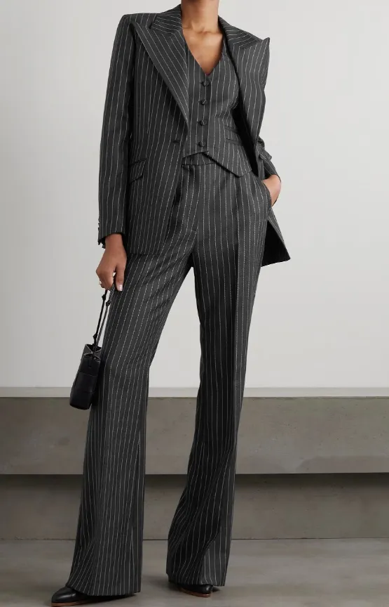 Long-Sleeved Suit Jacket