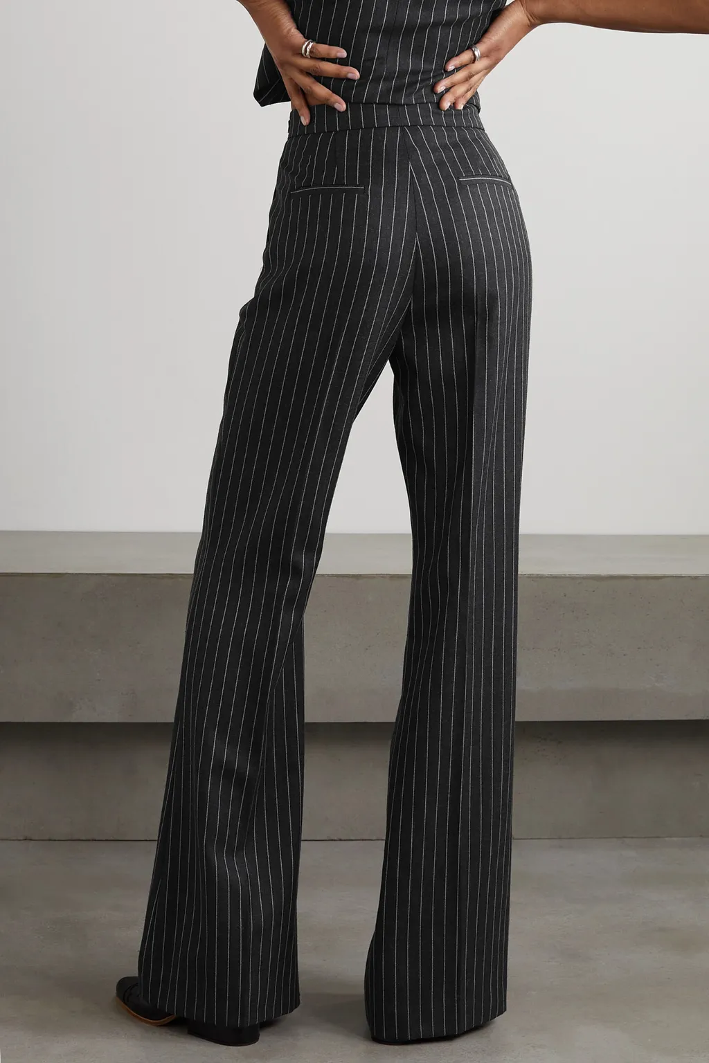 High-Waisted Wide-Leg Pants