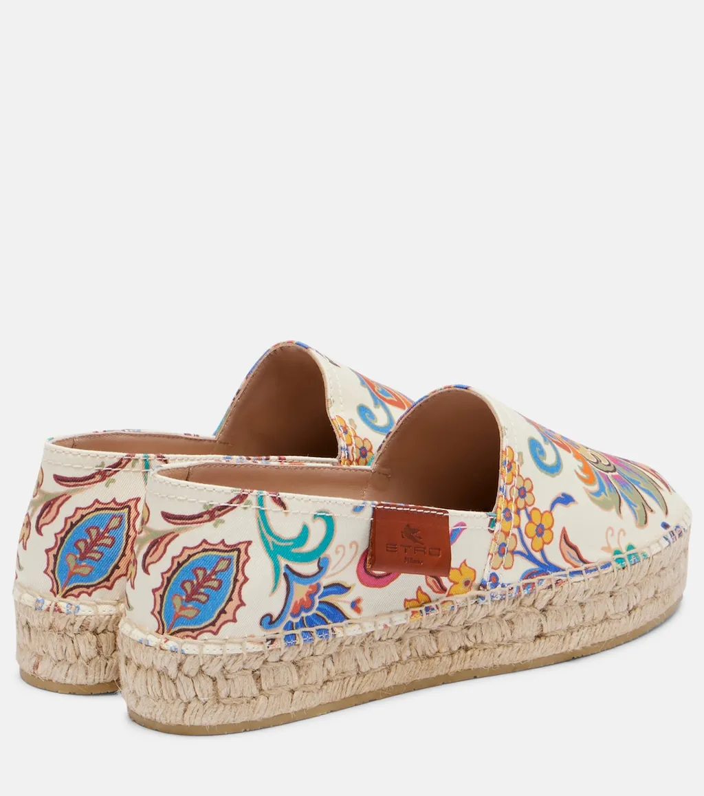 Floral Espadrilles