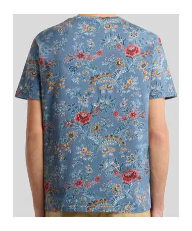 Cotton T-Shirt With Floral Print