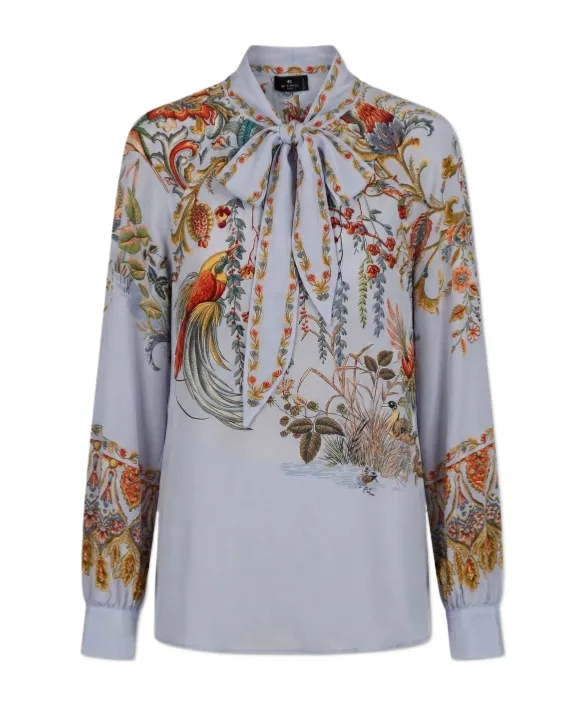 Paisley Printed Top