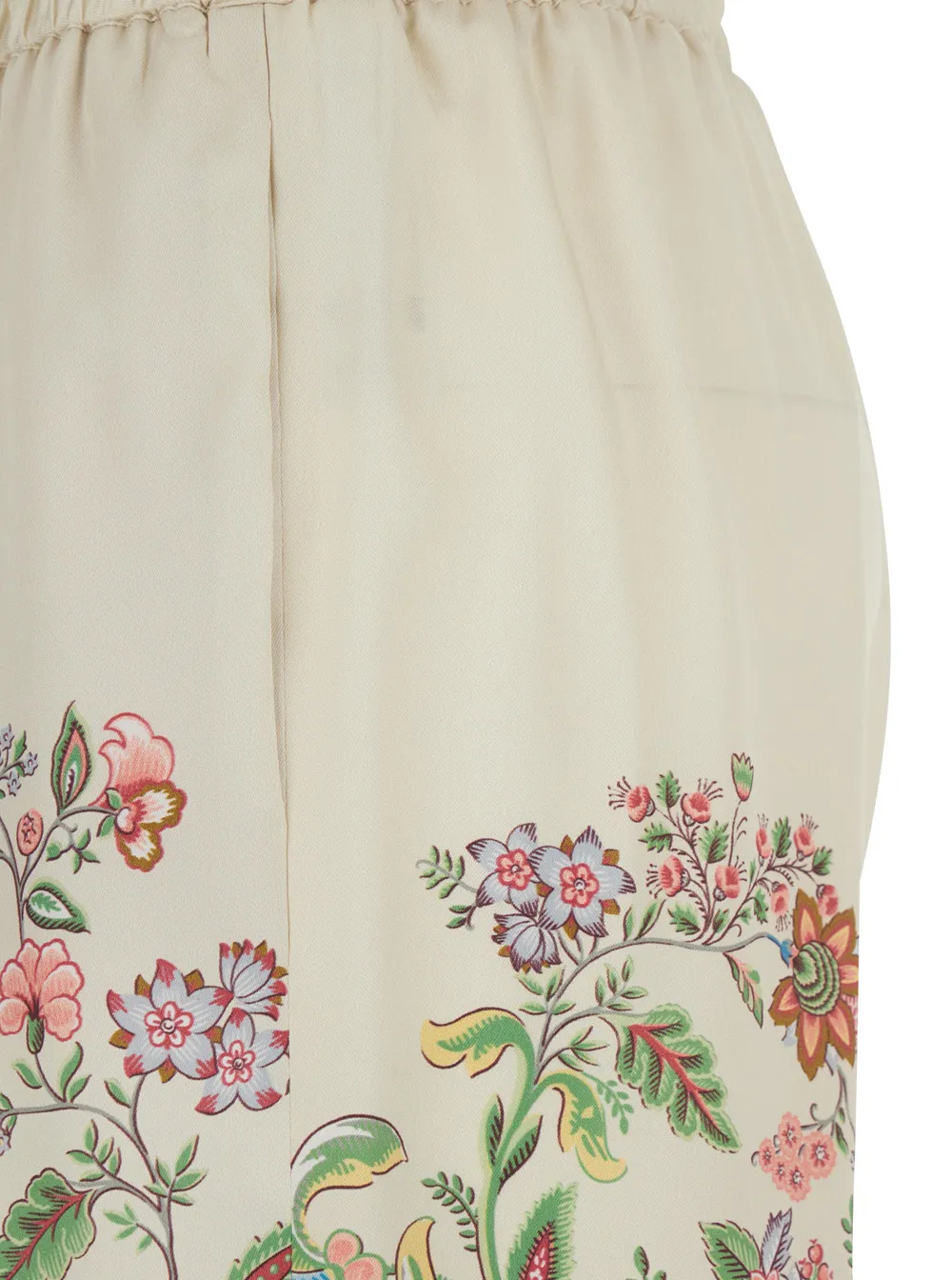 Floral Printed Drawstring Pants