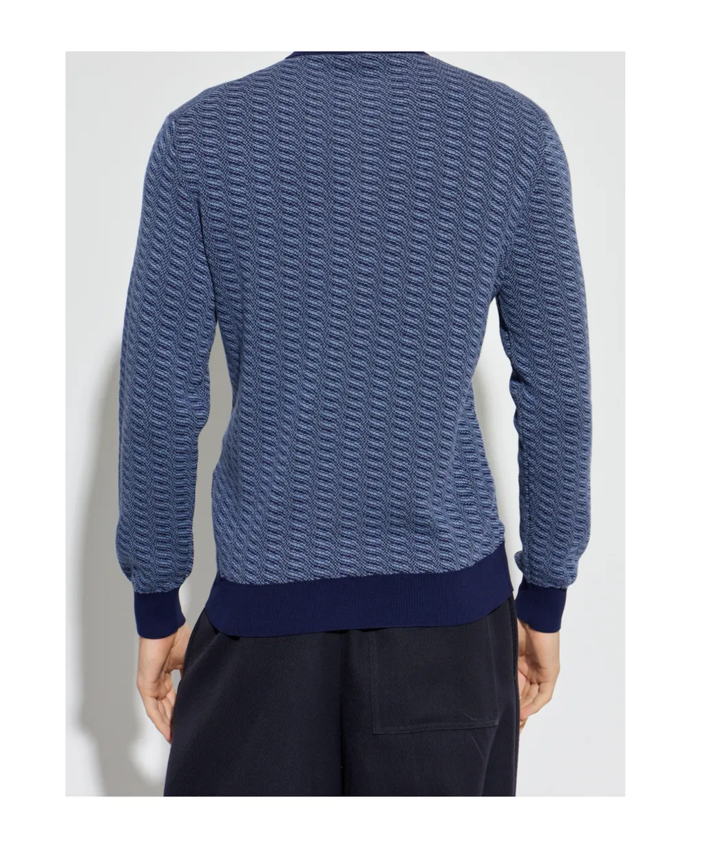 Pegaso Embroidered Knitted Polo Shirt