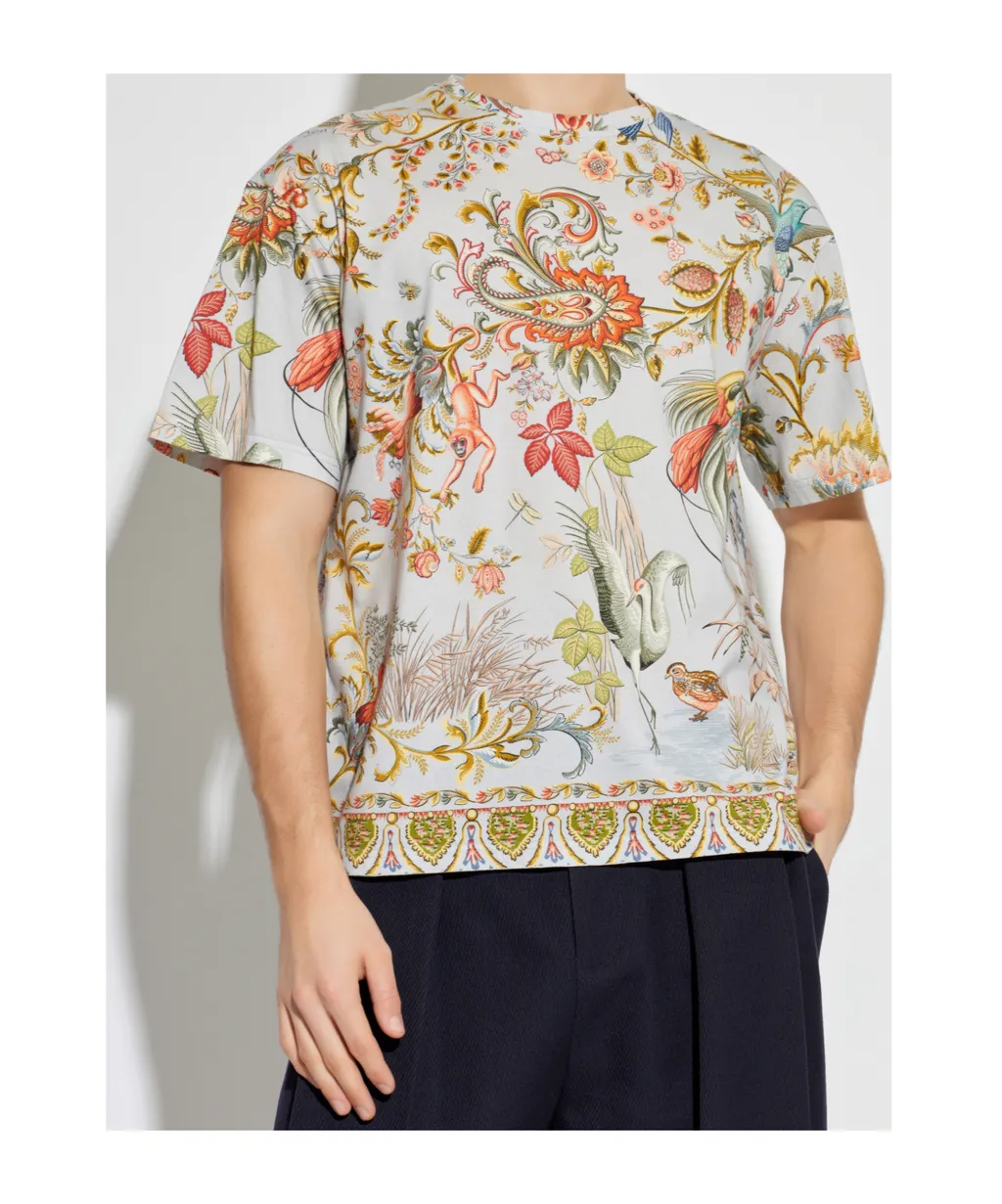 Fauna-Print T-Shirt