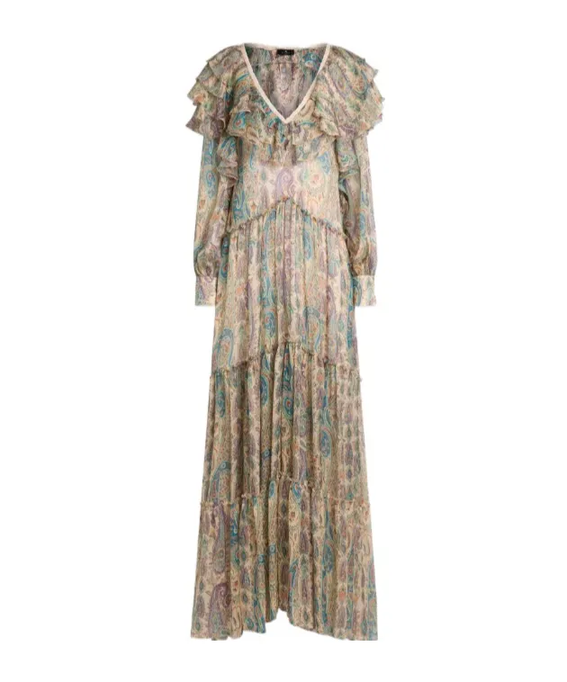 V-Neck Maxi Dress