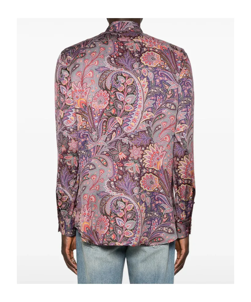 Paisley-Print Shirt