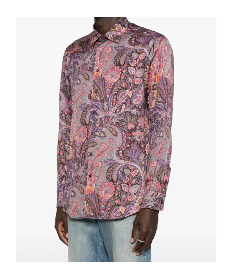 Paisley-Print Shirt