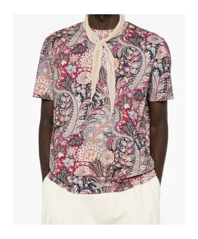 Paisley-Print T-Shirt