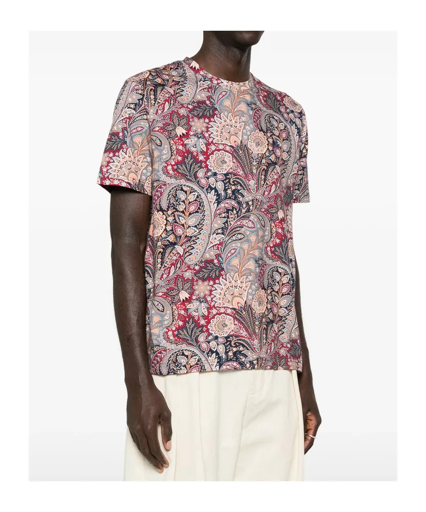Paisley-Print T-Shirt
