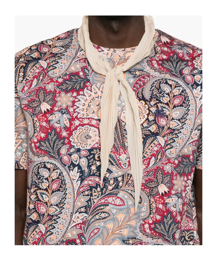 Paisley-Print T-Shirt